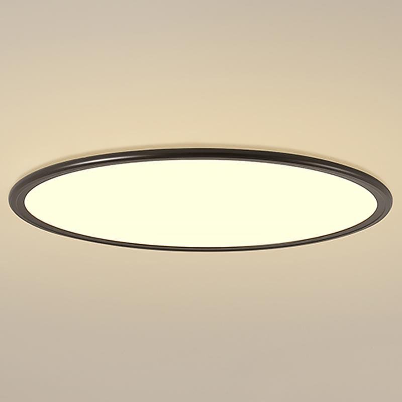 30" Round – Ultra-Thin LED Flush Mount Modern Ceiling Light