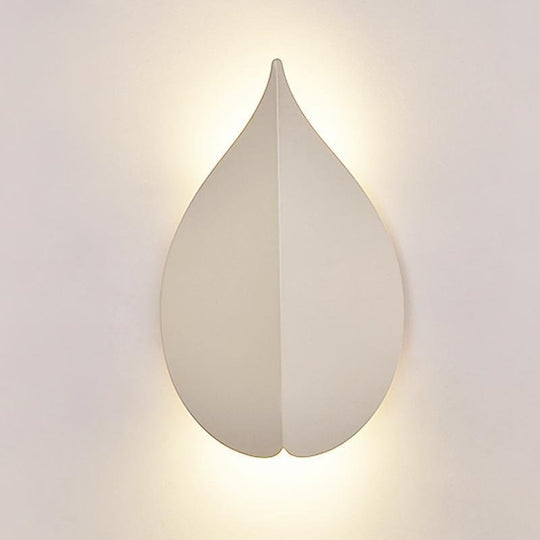 Modern Leaf Shaped LED Wall Sconce