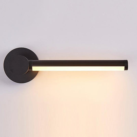 Rectangular Thin Long LED Wall Sconce in Aluminum and Acrylic