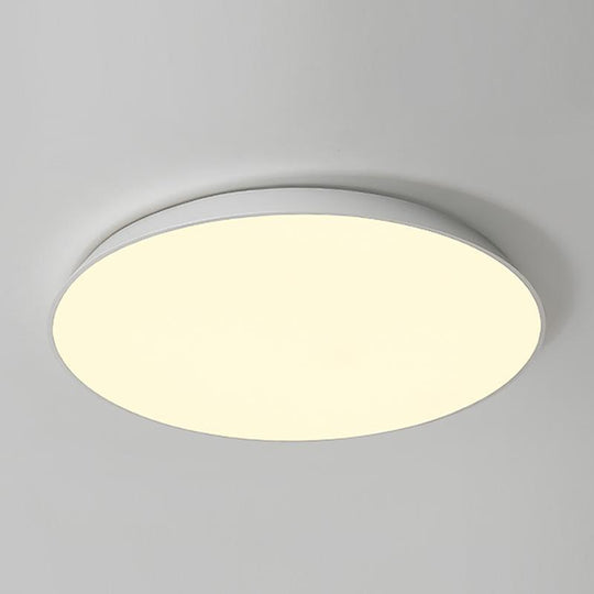 Simple Bowl Shaped LED Flush Mount Ceiling Light