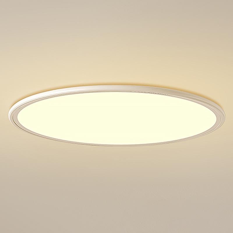 16" Modern LED Ultrathin Circle Flush Mount Ceiling Light