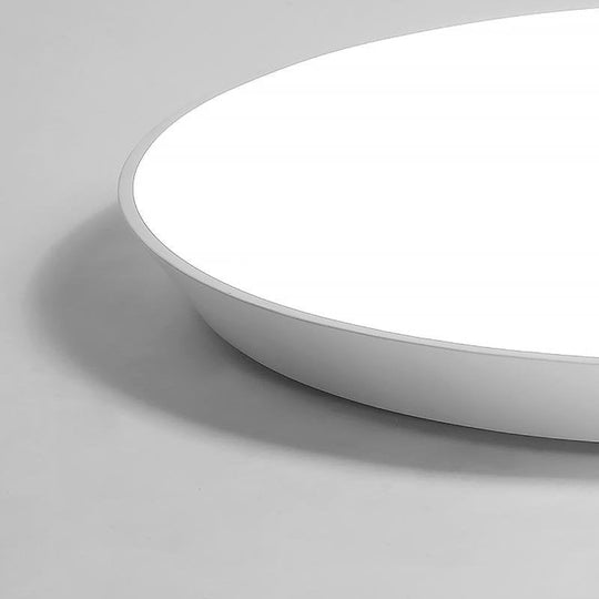 Simple Bowl Shaped LED Flush Mount Ceiling Light