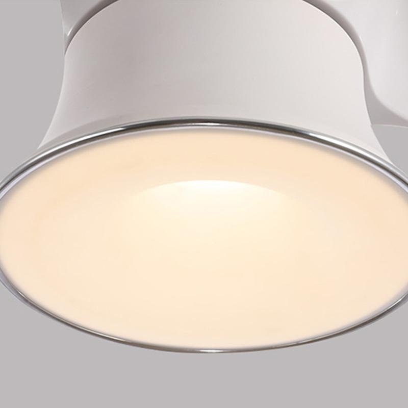 3 Blade Flush Mount Ceiling Fan with LED Light
