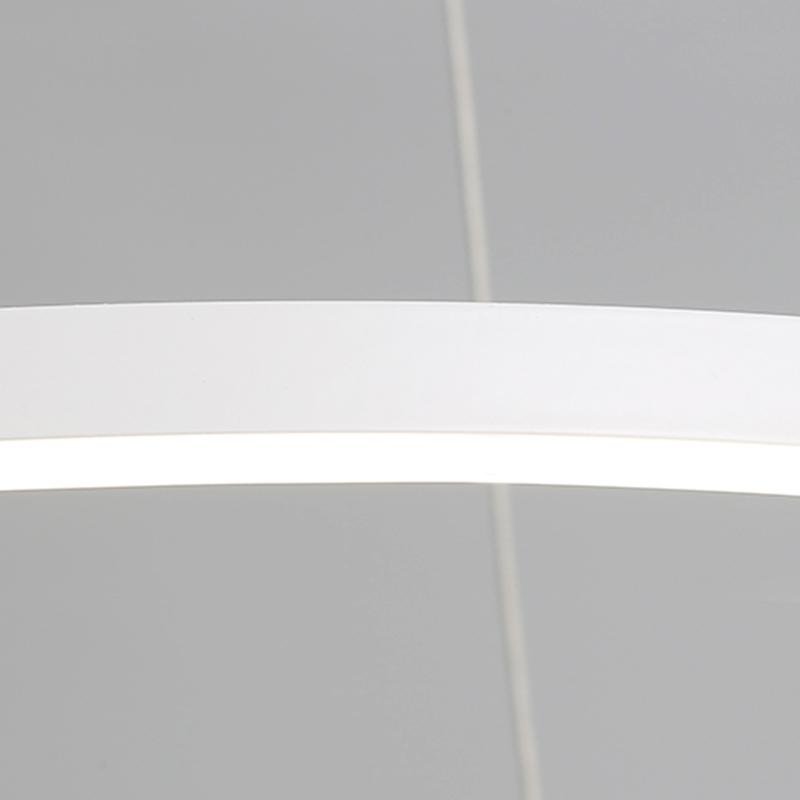 3-Head Spotlight Linear LED Chandelier with Remote Control