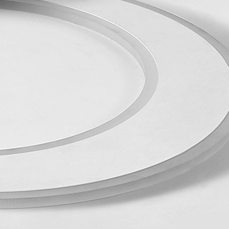 18" LED Circular Flush Mount Ceiling Light with Adjustable Spotlights