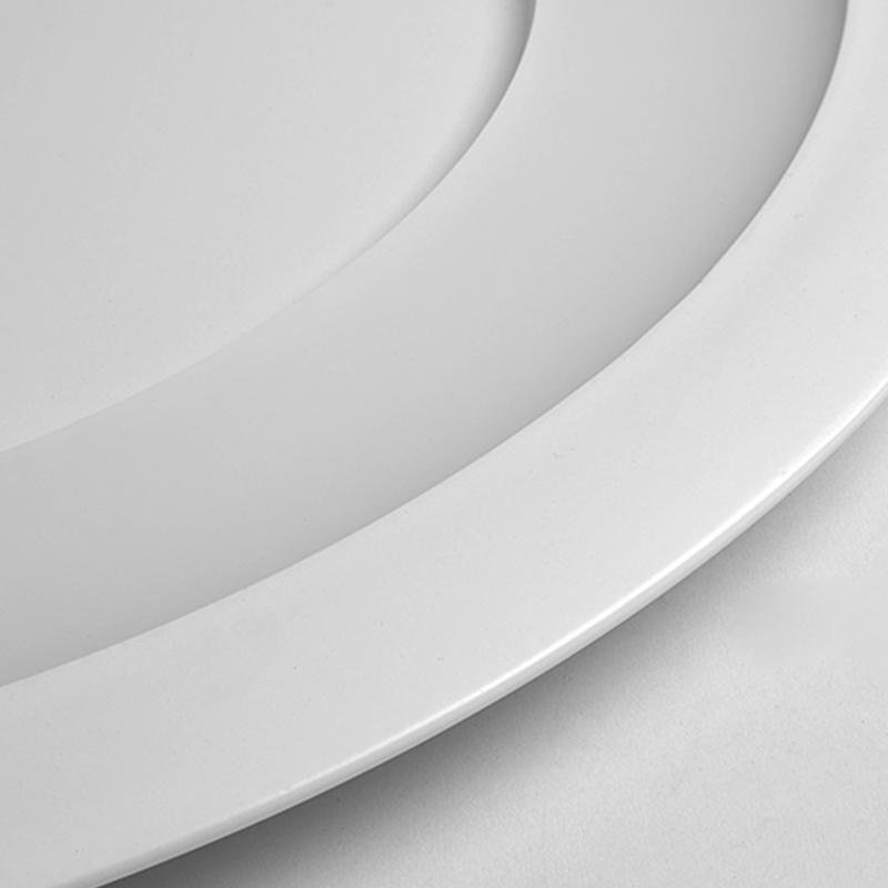 Ultrathin Round LED Flush Mount Ceiling Light – Modern Minimalist Design