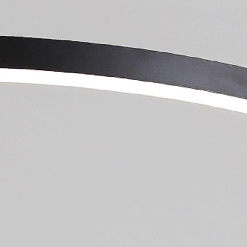 Simple Linear Adjustable Spotlight Circle LED Chandelier