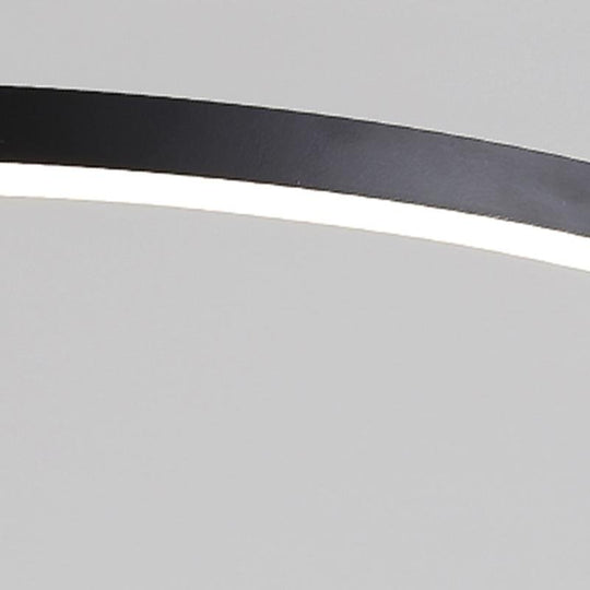 Simple Linear Adjustable Spotlight Circle LED Chandelier