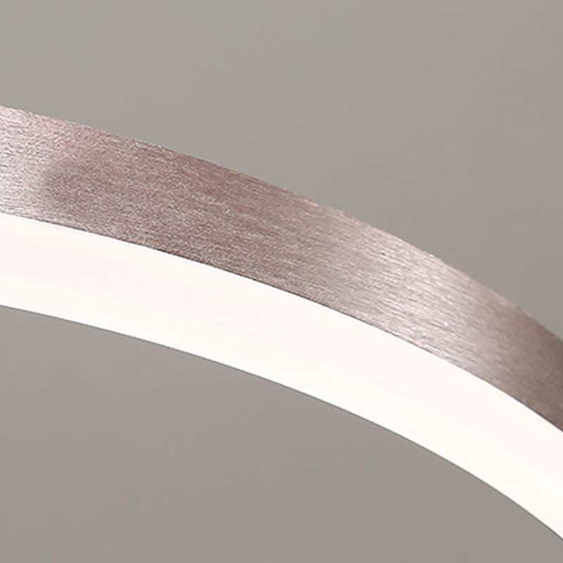 16'' Simple Circle Pendant Light with Acrylic Shade