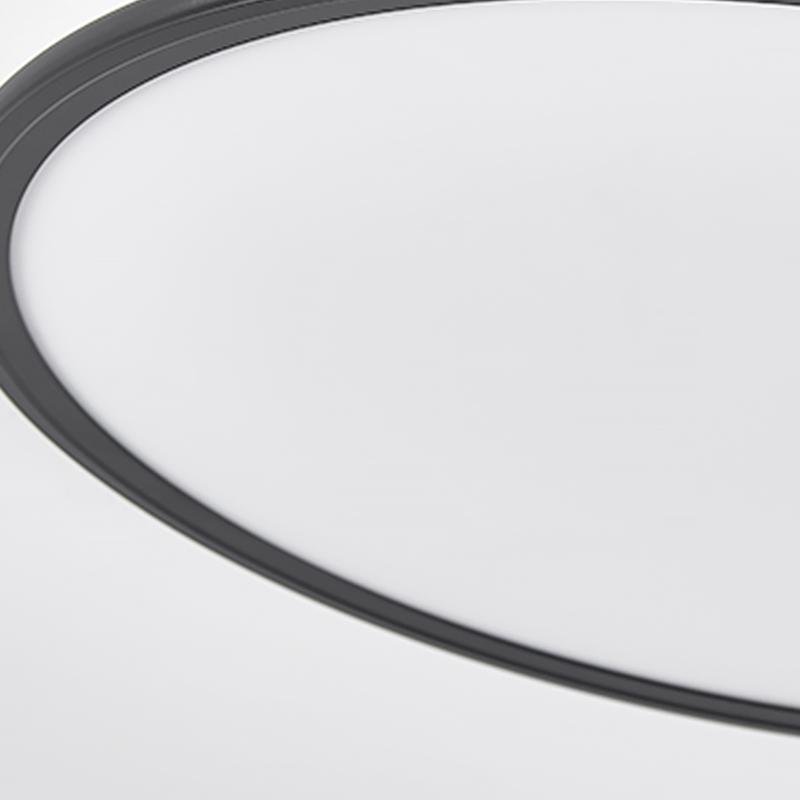 30" Round – Ultra-Thin LED Flush Mount Modern Ceiling Light