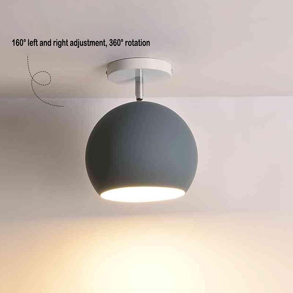 3 Overlapping Ovals LED Ceiling Light Flush Mount