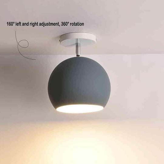 3 Overlapping Ovals LED Ceiling Light Flush Mount
