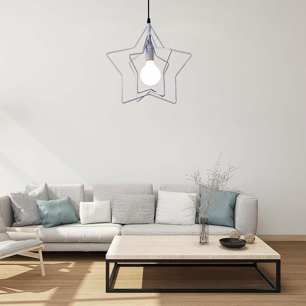 Multiple Star Shaped LED Modern Pendant Light