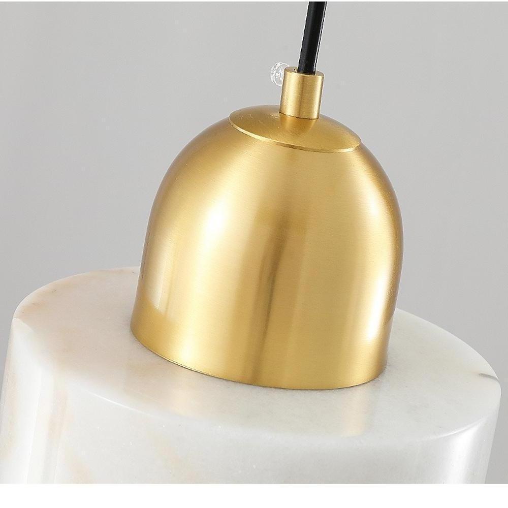 Modern Metal Marble Mini Pendant Light – Classic Artistic Design