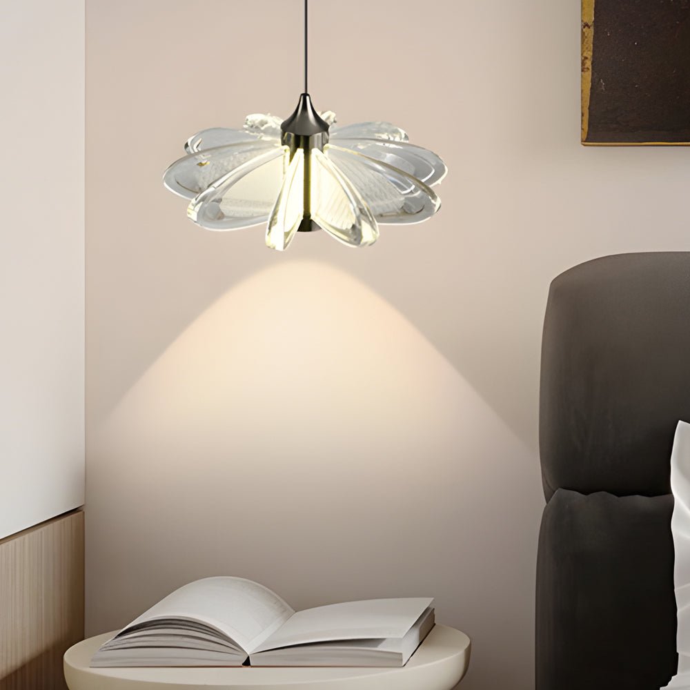 Acrylic Flower Light Luxury Modern Pendant Lamp