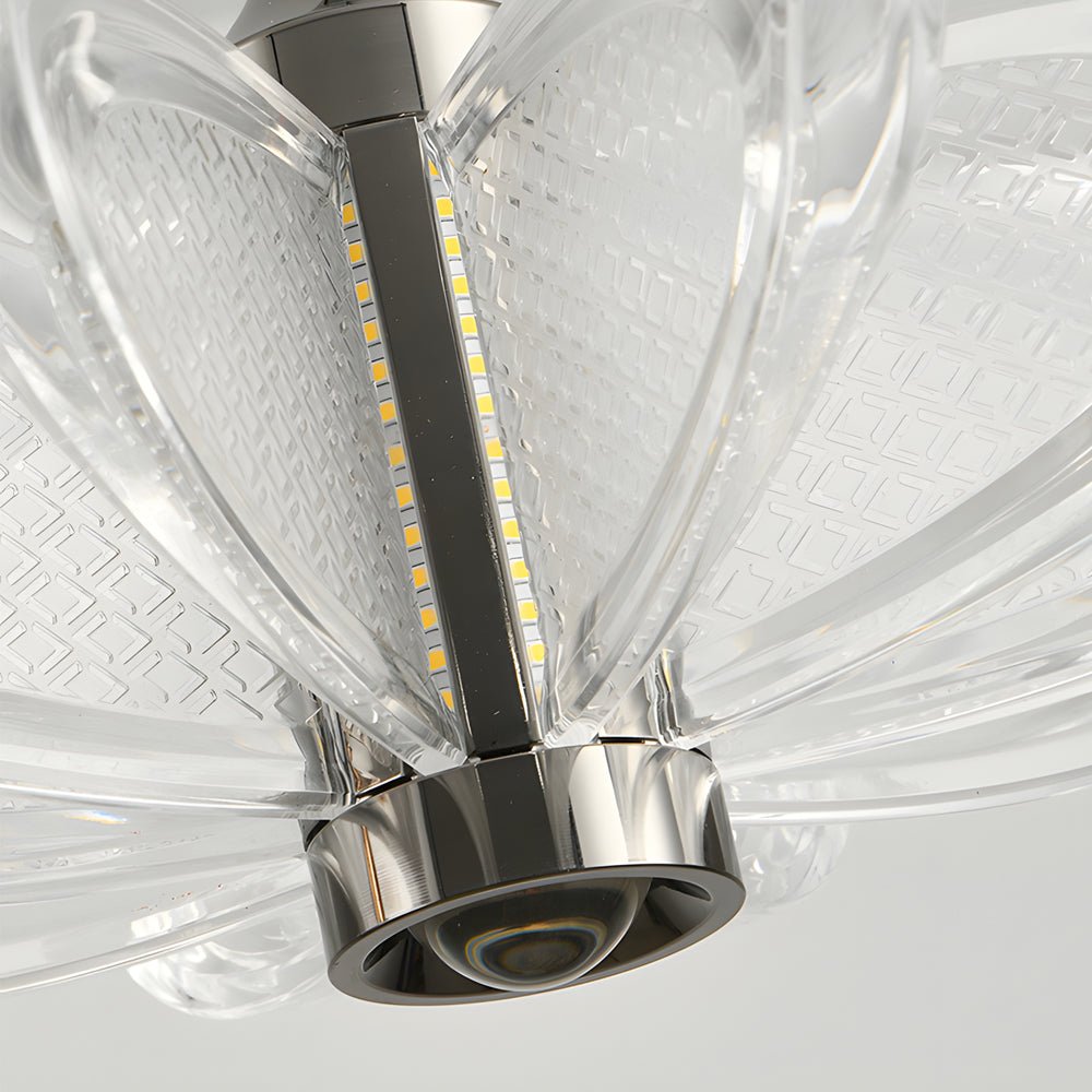Acrylic Flower Light Luxury Modern Pendant Lamp