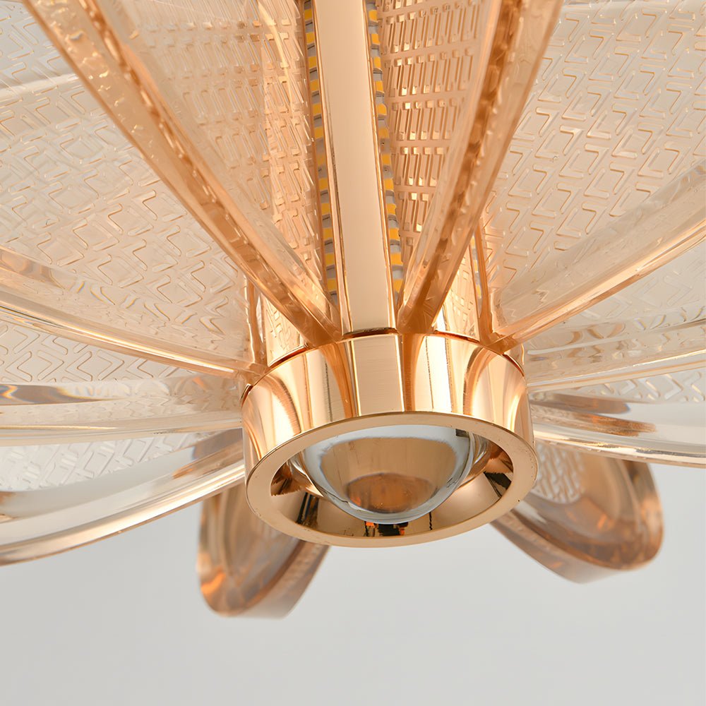 Acrylic Flower Light Luxury Modern Pendant Lamp