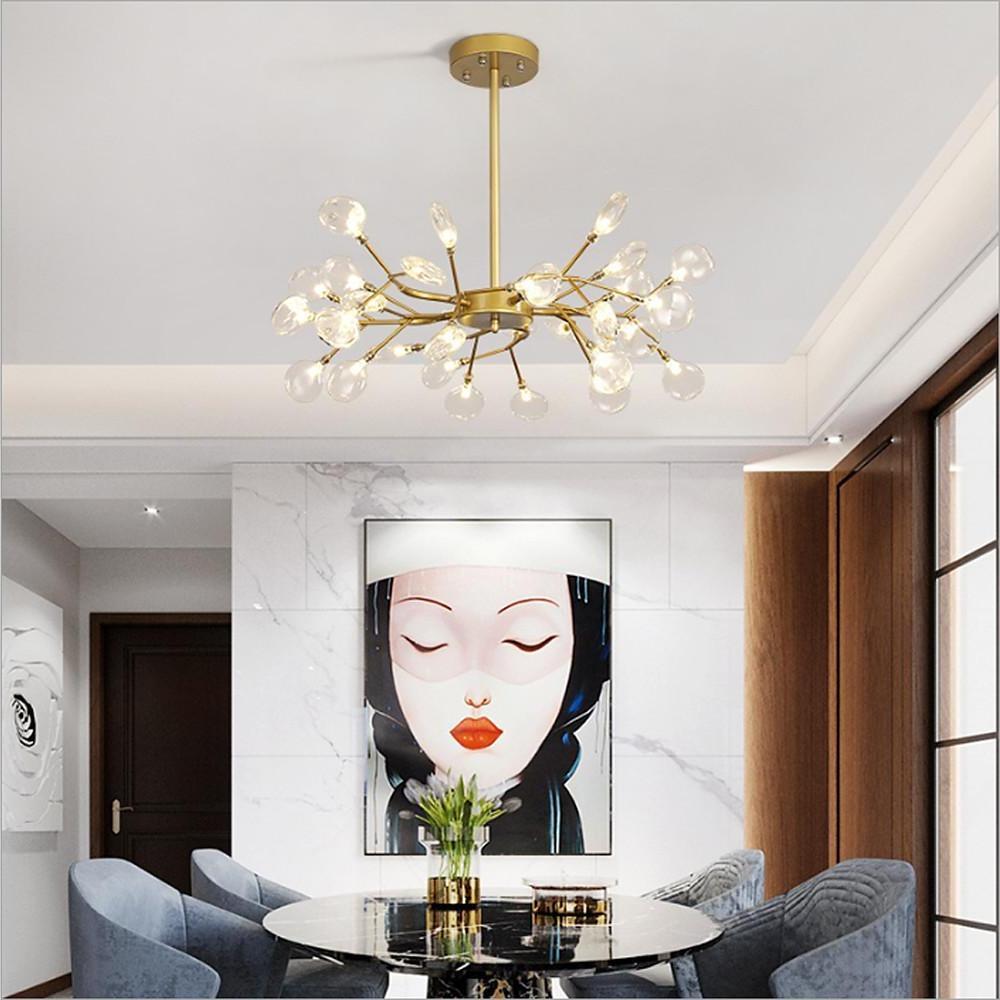 LED Firefly – Sputnik Chandelier Modern Hanging Ceiling Light