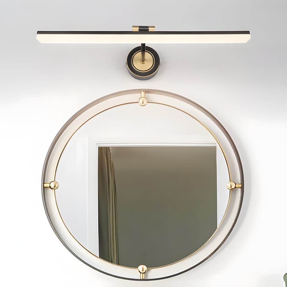 Adjustable LED Bathroom Vanity Mirror Light with Rotatable Bar