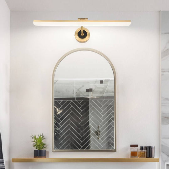 Adjustable LED Bathroom Vanity Mirror Light with Rotatable Bar
