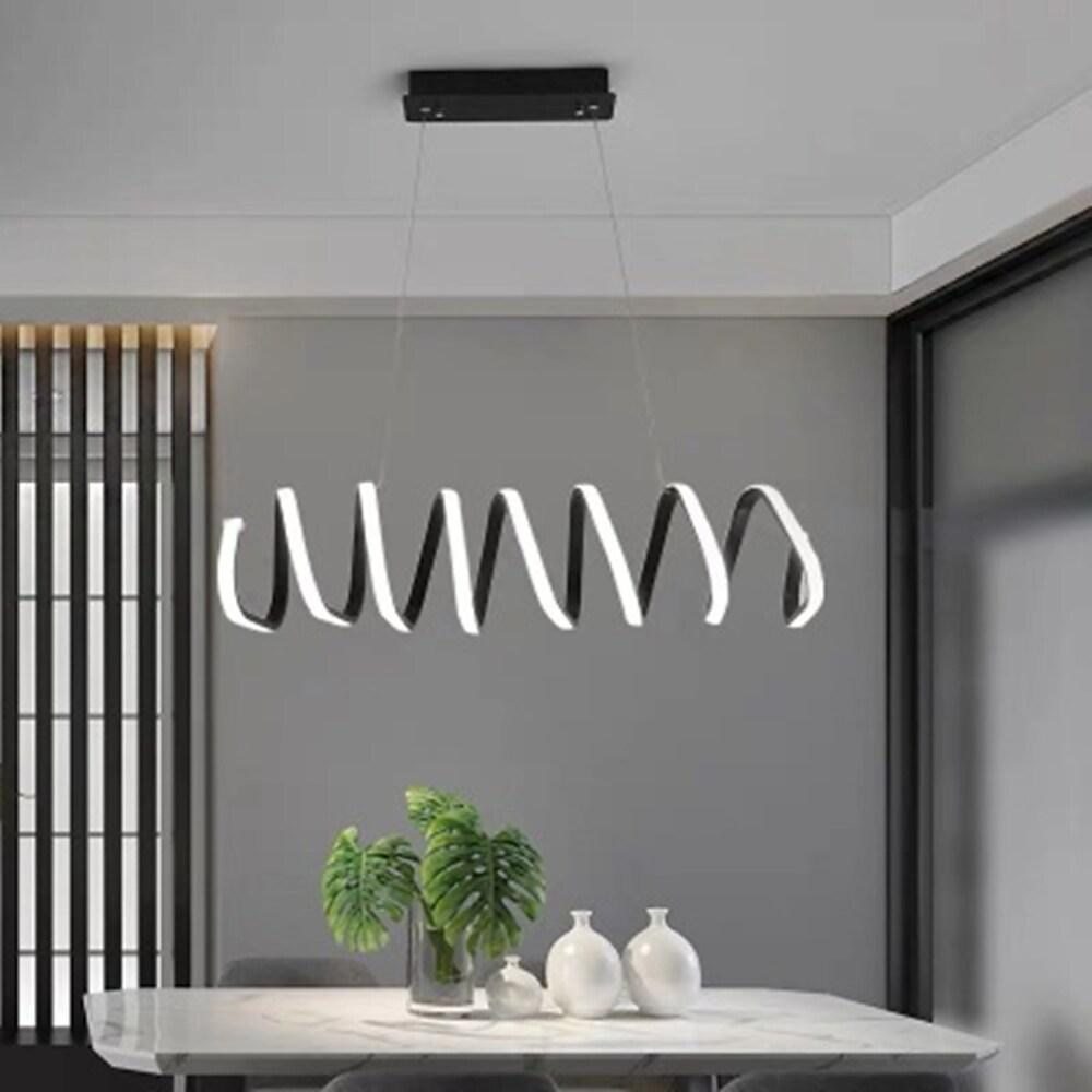 Triangular Pendant – Acrylic LED Kitchen and Dining Room Ceiling Light