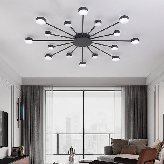 Cluster Flush Mount LED Ceiling Light – Kitchen and Living Room Fixture