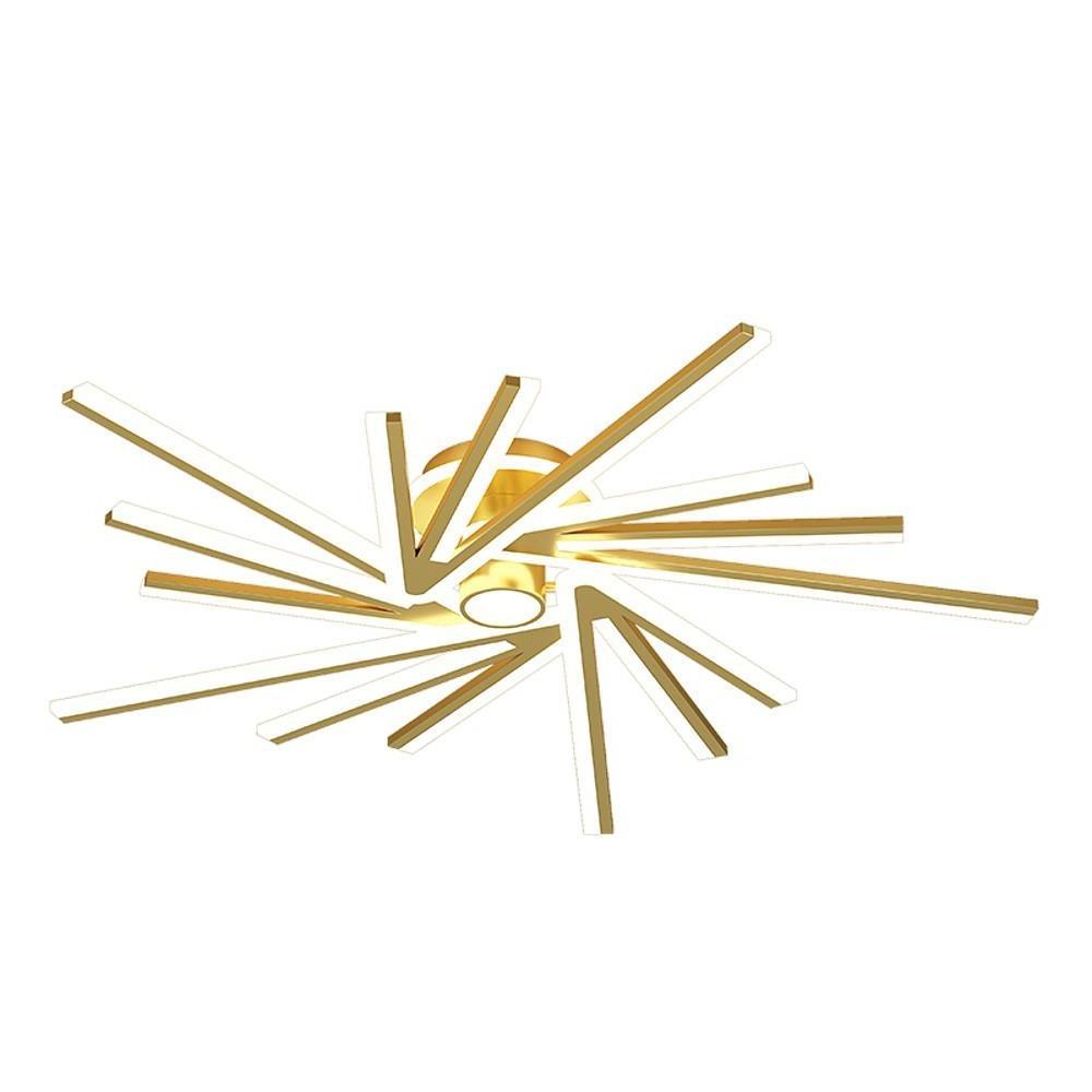 Abstract Tube Flower Shaped LED Nordic Flush Mount Ceiling Light
