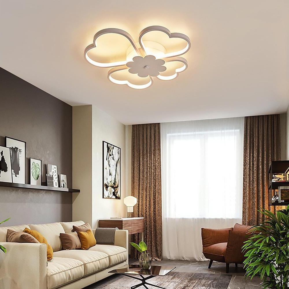 Bespoke Metal Flower LED Flush Mount Ceiling Light