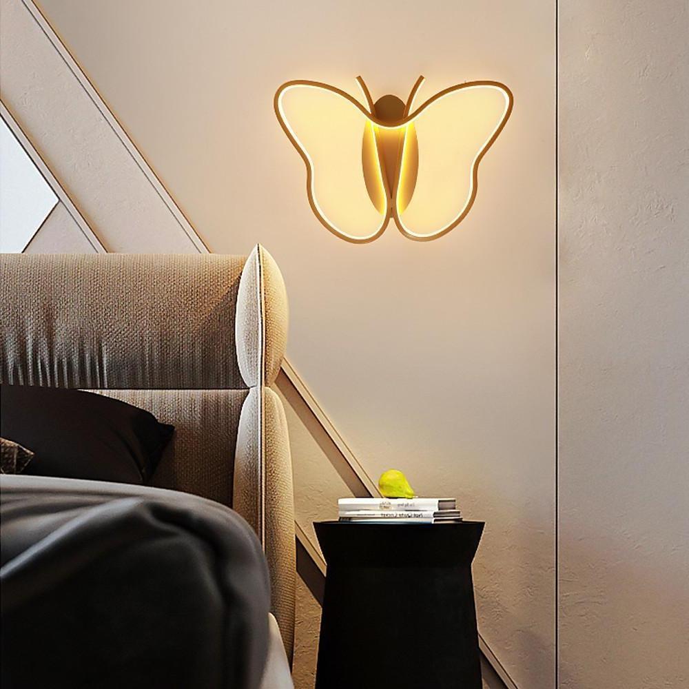 Butterfly LED Flush Mount Ceiling Light for Kids’ Room