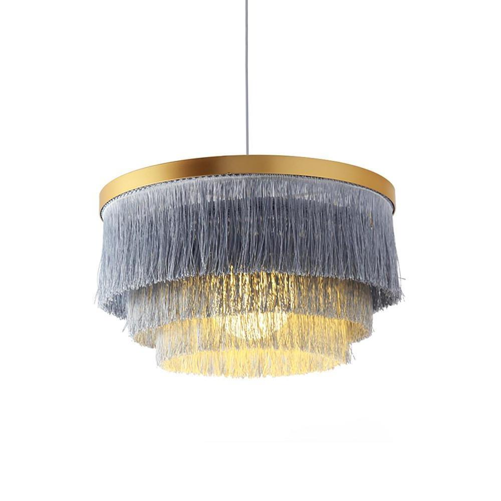 Gradated Drum Shade LED Contemporary Chandelier