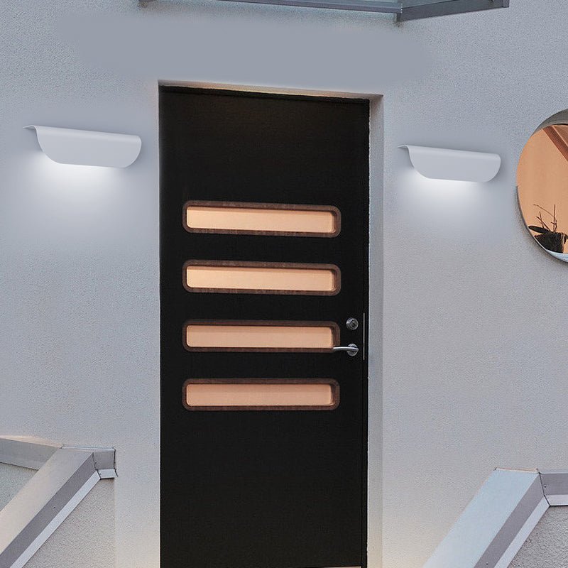 Aluminum Rectangular Creative LED Minimalist Modern Wall Lamp