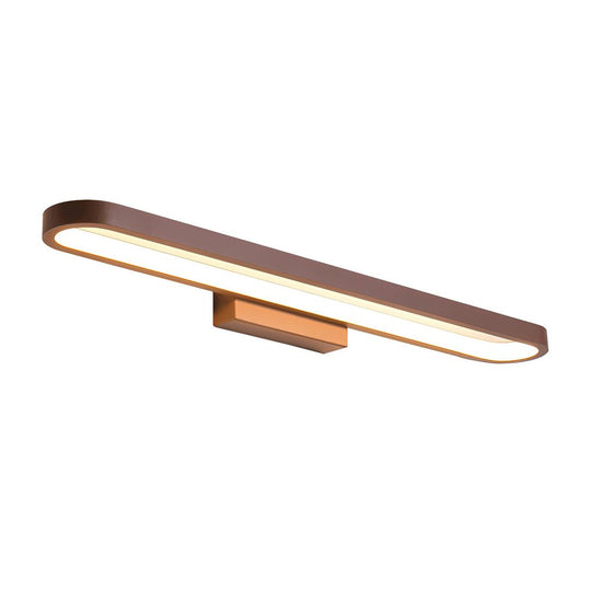 Annular Ring-Shaped LED Bathroom Vanity Light with 3-Step Dimming
