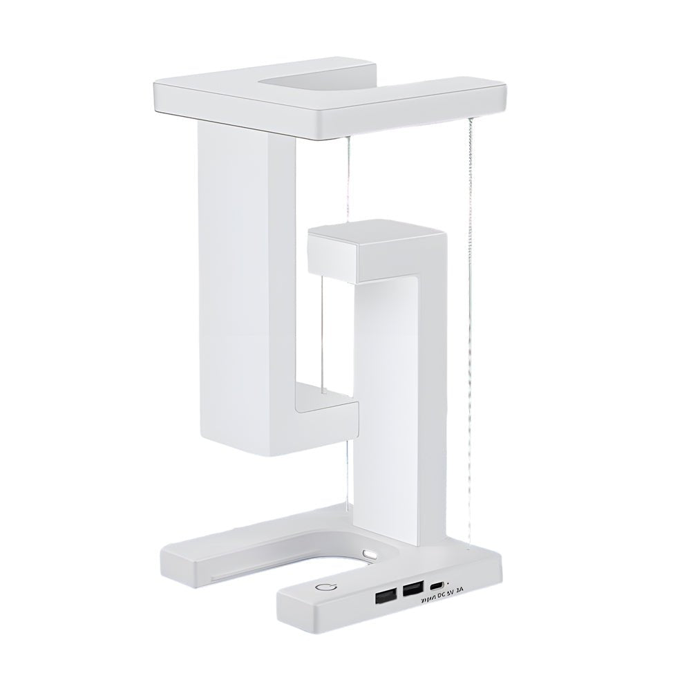 Anti Gravity LED Table Lamp with Wireless Charging and Touch Control