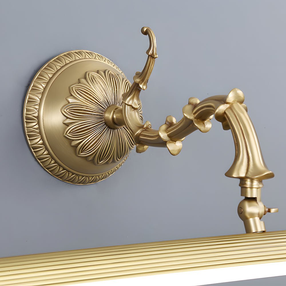 Antique Gold 180° Rotatable LED Vanity Light