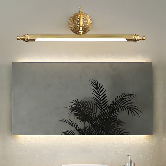 Antique Gold 180° Rotatable LED Vanity Light