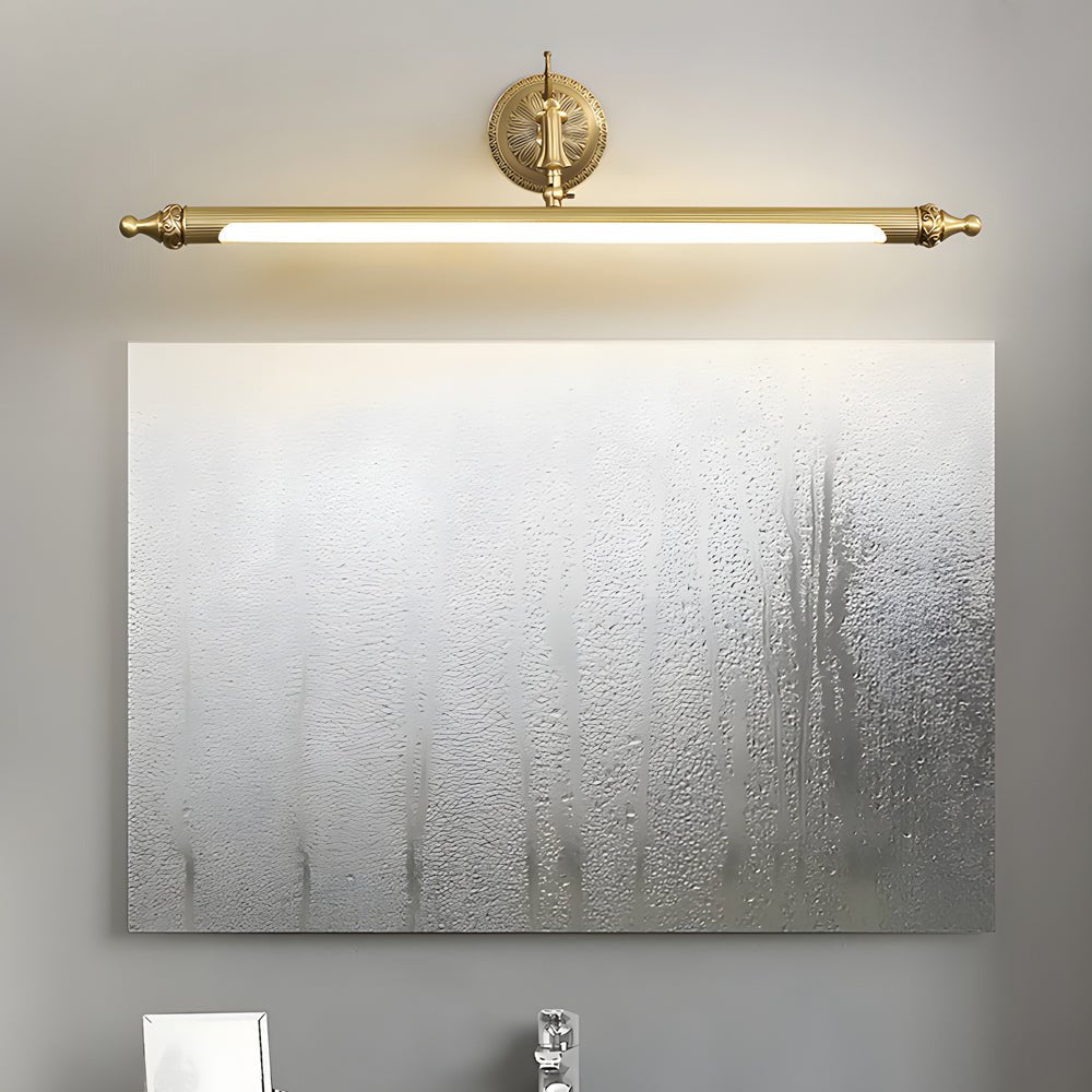 Antique Gold 180° Rotatable LED Vanity Light