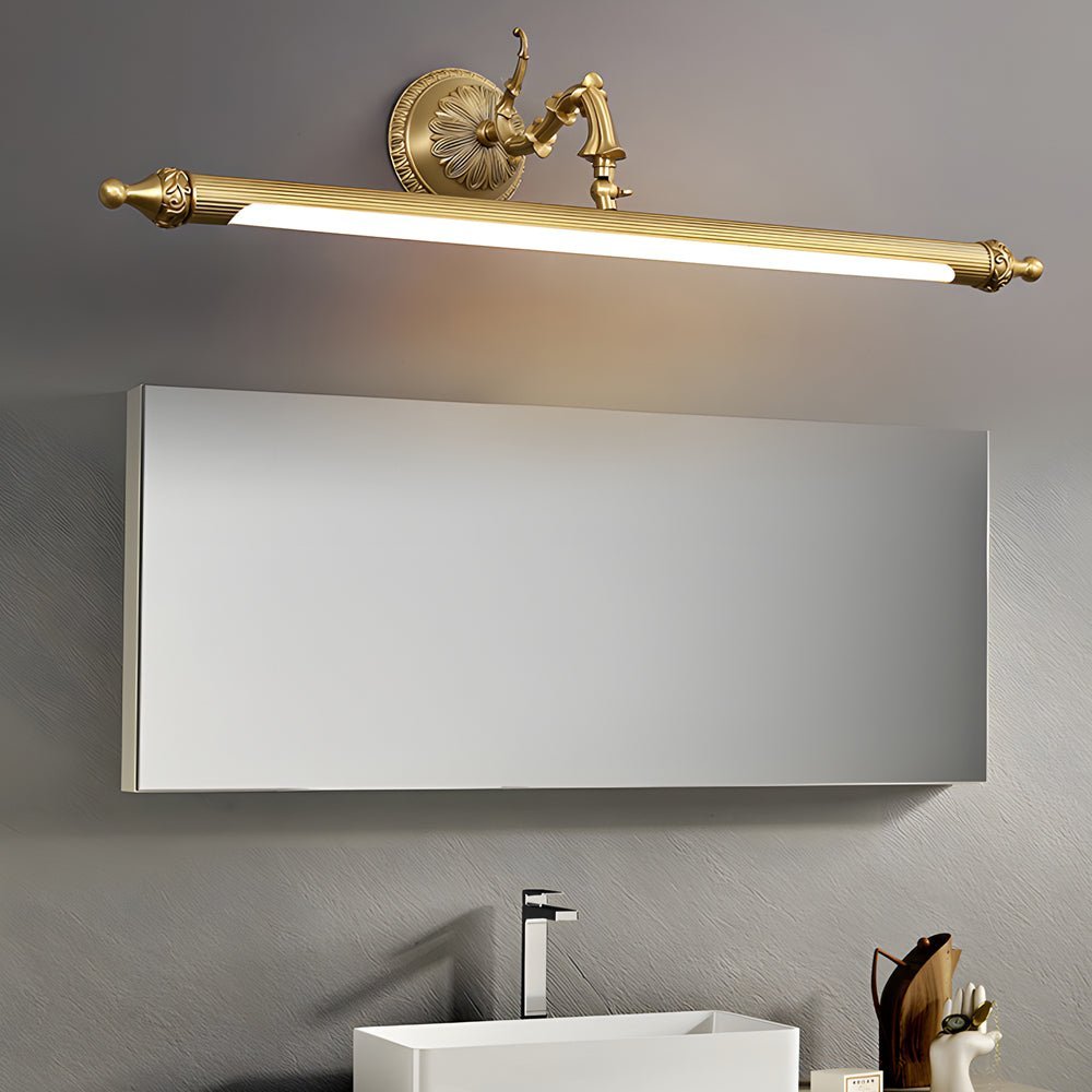 Antique Gold 180° Rotatable LED Vanity Light