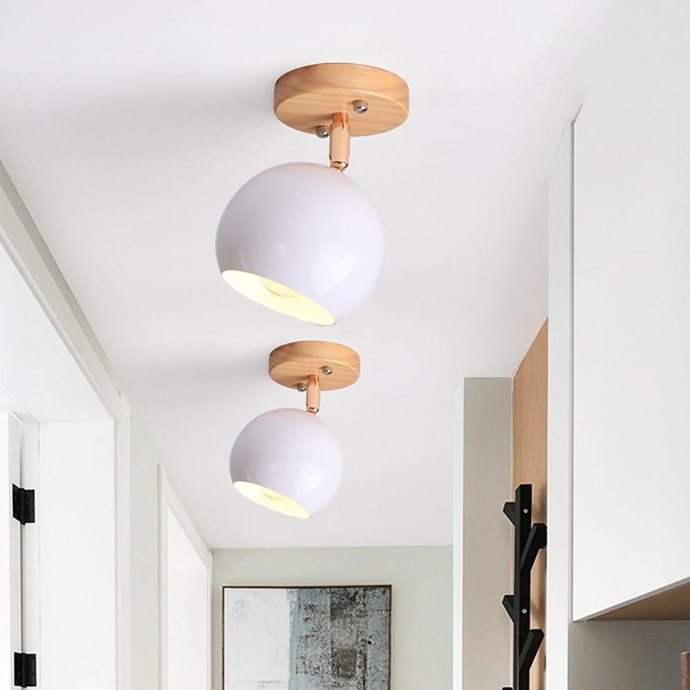 Semicircular Metal LED Rustic Adjustable Pendant Light