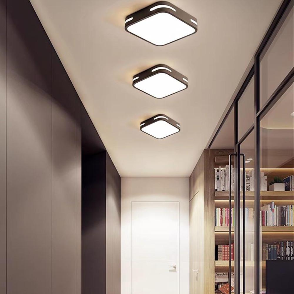 Modern Flush Mount Square LED Acrylic Ceiling Light