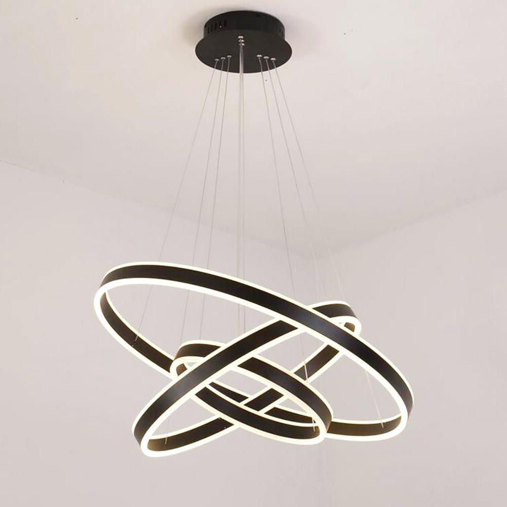 3 Circles Interweaved LED Modern Pendant Chandelier