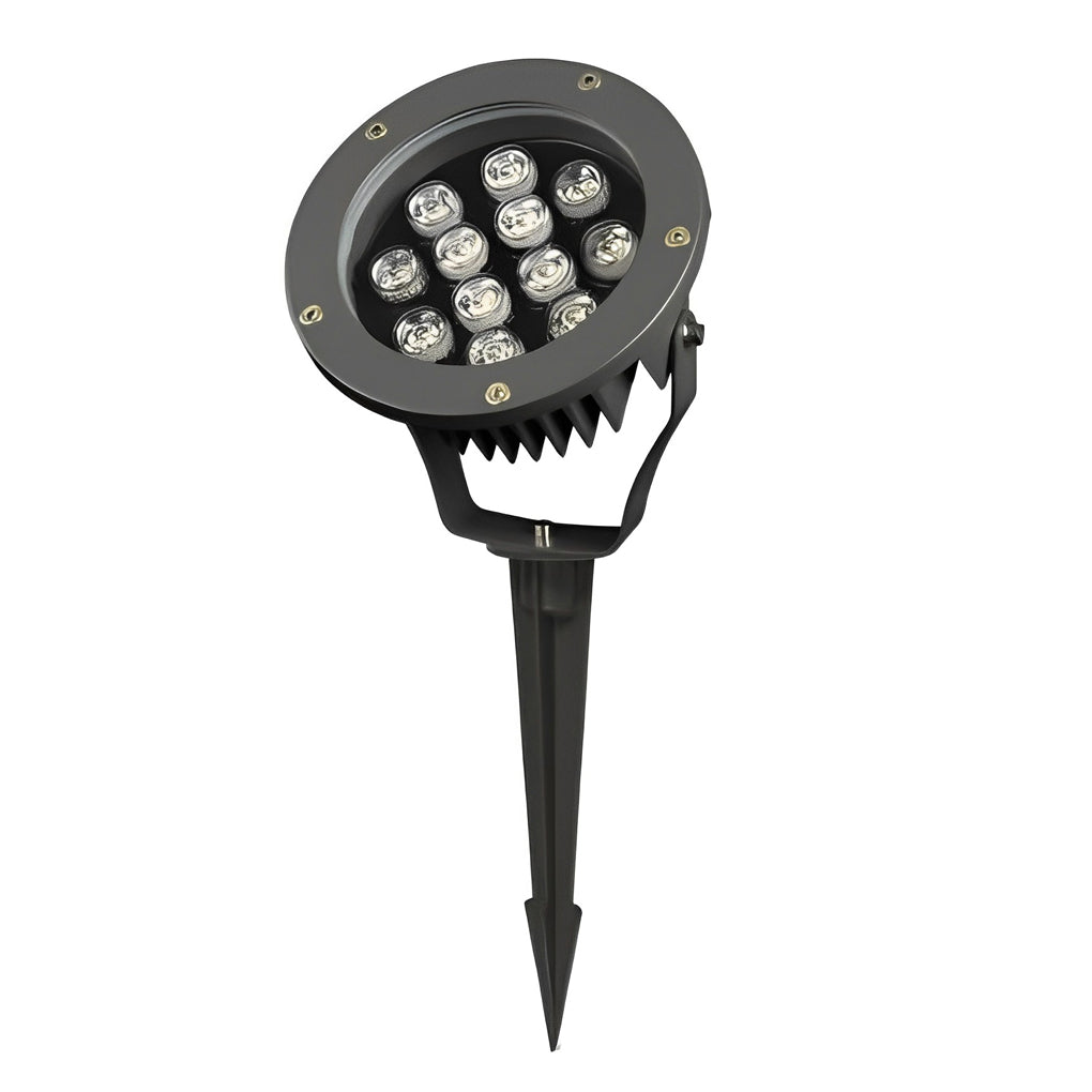 Elegant European Style Black LED Outdoor Pathway Lamp Post