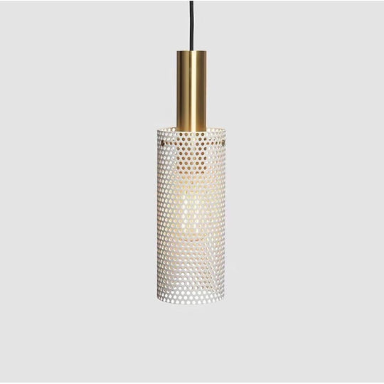 Cylinder Hanging Metal LED Pendant Light