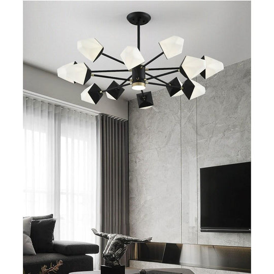 Geometrical Metal Acrylic Nordic LED Pendant Light