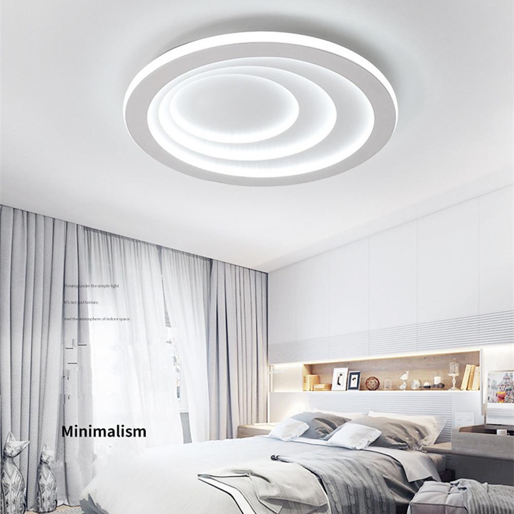 4 Graduated Circles LED Nordic Ceiling Light – Modern Flush Mount