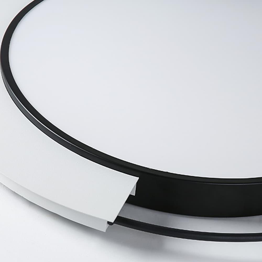 Modern Circular Flush Mount LED Ceiling Light 1 Light