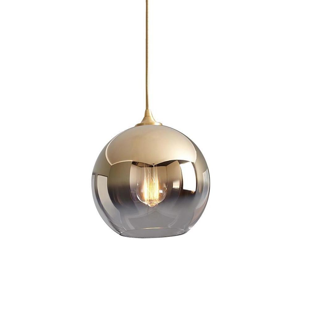 Globe – Modern Glass LED Pendant Light for Kitchen and Dining Room