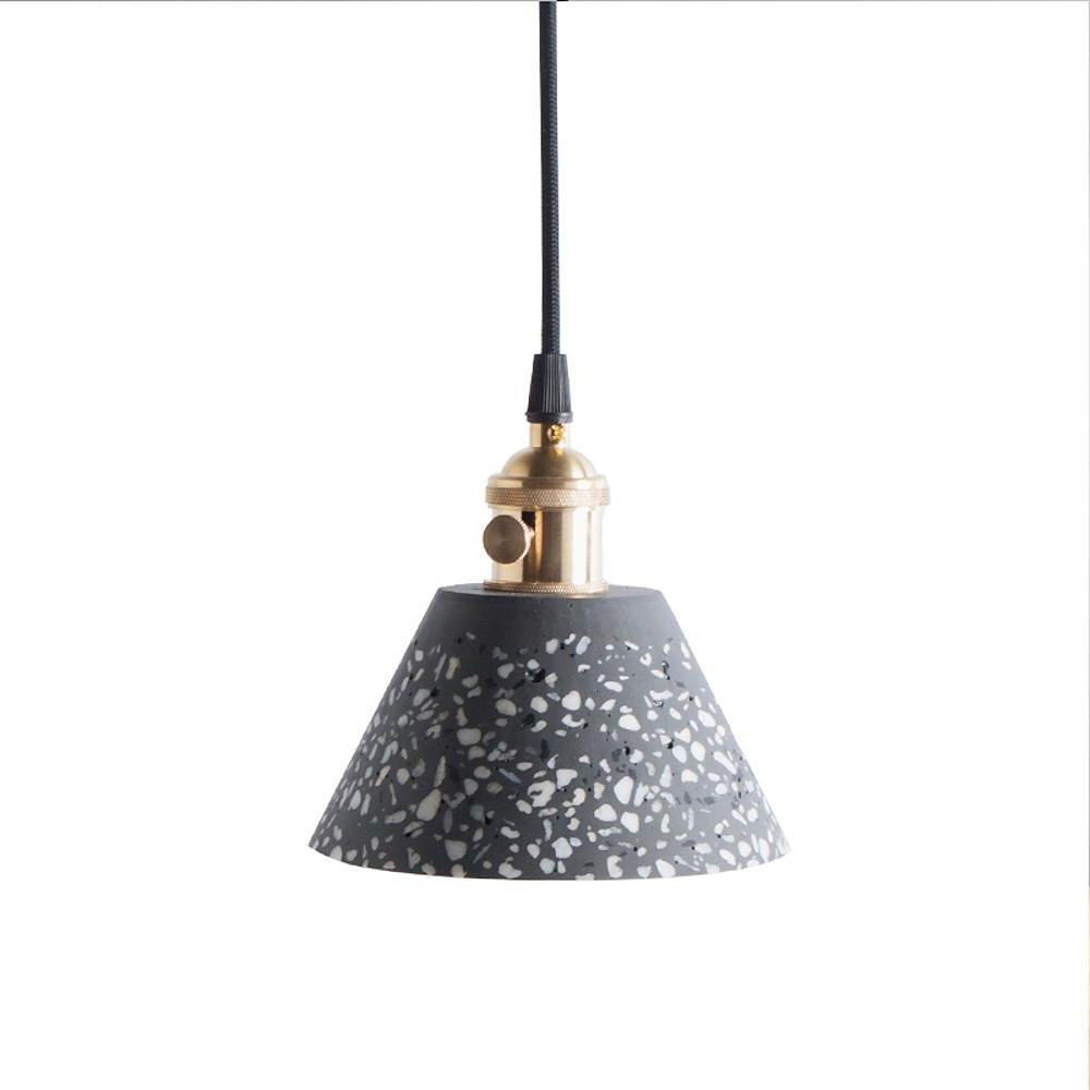Cone Shaped Ceramic LED Modern Pendant Light