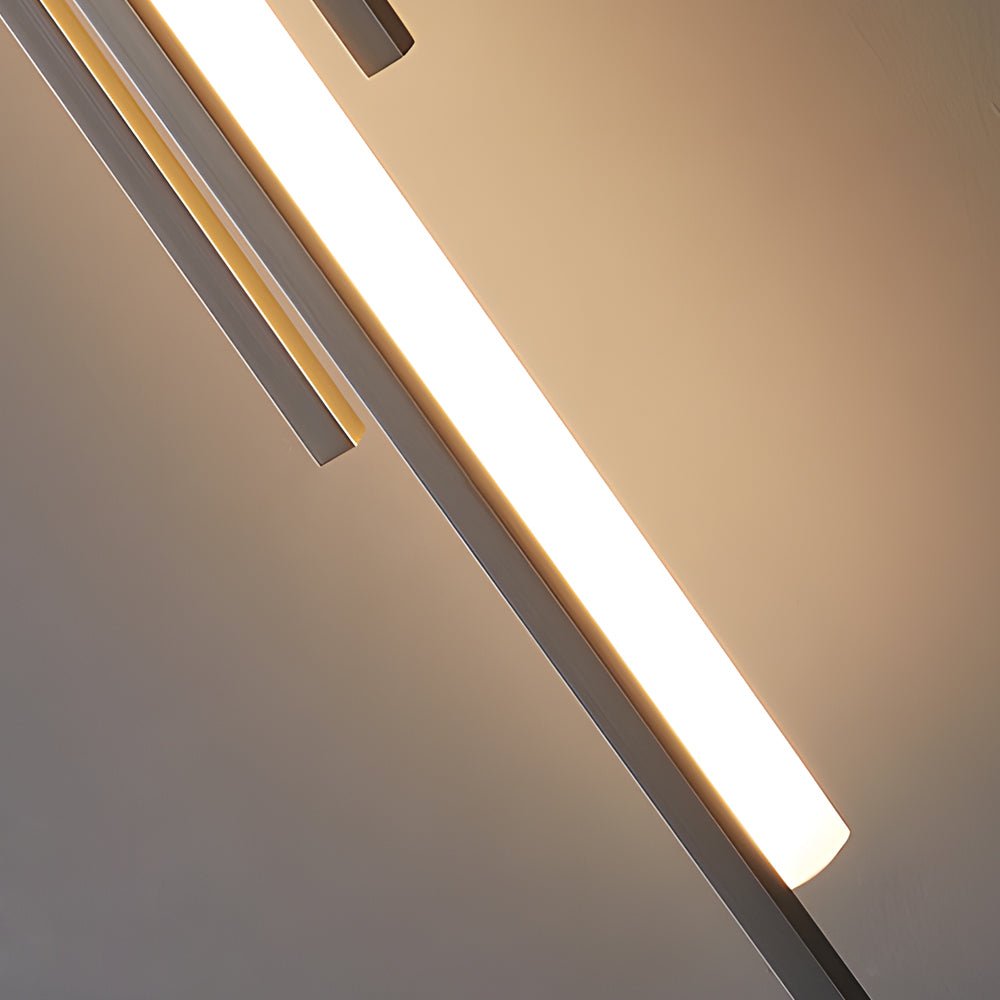 Black Gold Copper Modern LED Iron Acrylic Wall Light