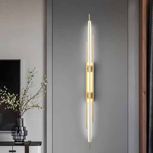Black Gold Copper Modern LED Iron Acrylic Wall Light