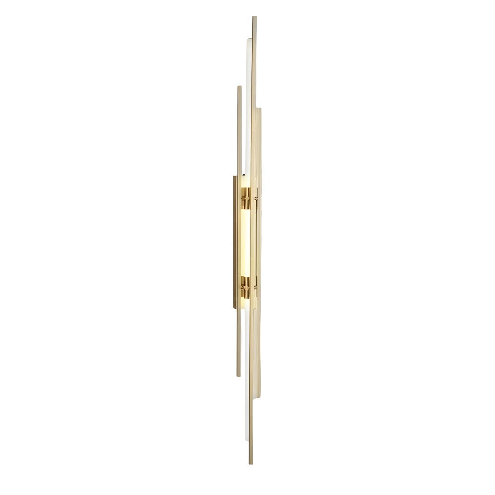 Black Gold Copper Modern LED Iron Acrylic Wall Light
